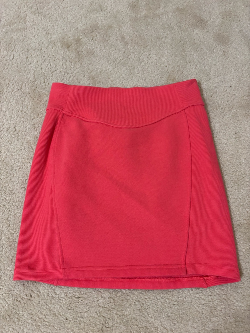 Lululemon Glaze Pink Scuba Mini Skirt